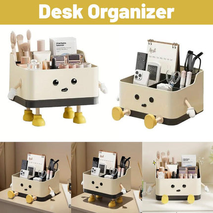 Desktop Organizer Storage Box Household Clutter Compartmentalized Container - Sitting