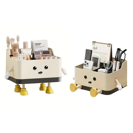 Desktop Organizer Storage Box Household Clutter Compartmentalized Container - Sitting