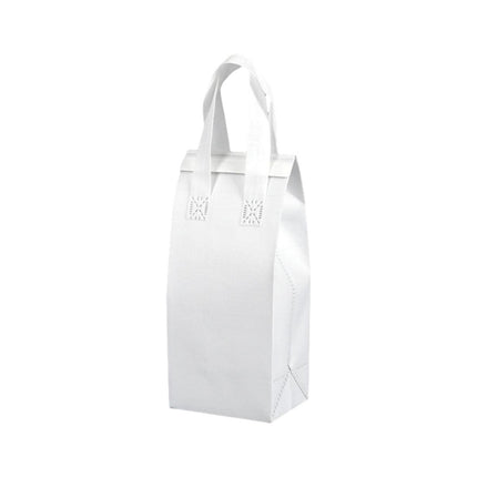 50pcs Thermal Insulation Packing Bag Non Woven Milk Tea Cake Food Storage Bag - Kraft-26x26x17cm