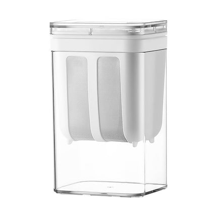 Yoghurt Strainer Filter 1100ml Plastic Container for Draining Yogurt Cheese