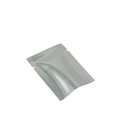 Silver Open Top Aluminum Foil Packaging Bags Heat Seal Vacuum Food Pouches - 24X37CM