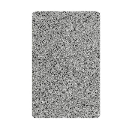 Waterproof Non-Slip Bathroom Shower Mat Anti-Slip Rug Toilet Floor Mat Washable - Grey-43*120cm