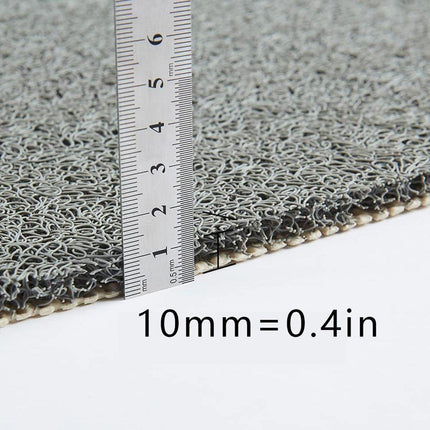 Waterproof Non-Slip Bathroom Shower Mat Anti-Slip Rug Toilet Floor Mat Washable - Grey-60*80cm