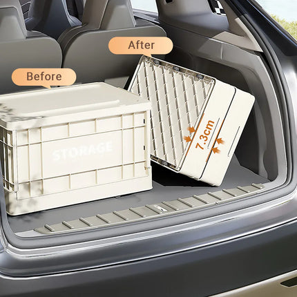 Foldable Large Capacity Household Toy Book Storage Box Space Saving Durable - S