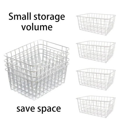 4pcs Fruit Basket Storage Baskets for Kitchen Organization Home Storage Solution