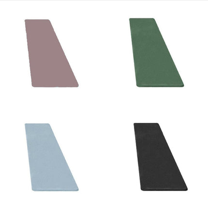 44x75cm Non-Slip Waterproof Kitchen Door Mat Floor Rug Carpet Anti-Oil Easy Clean - Grey