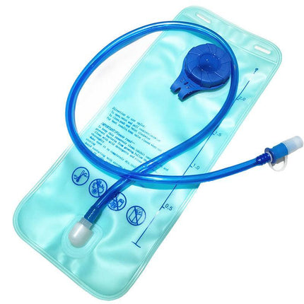 Hydration Pack Backpack Bag with 2L Water Bladder for Hiking Camping Cycling Running - Orange