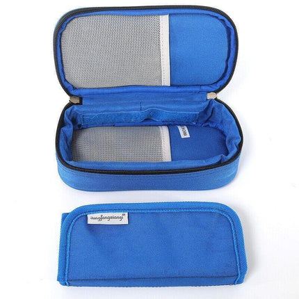 Insulin Pen Case Pouch Cooler Travel Diabetic Pocket Cooling Bag Mall - Blue