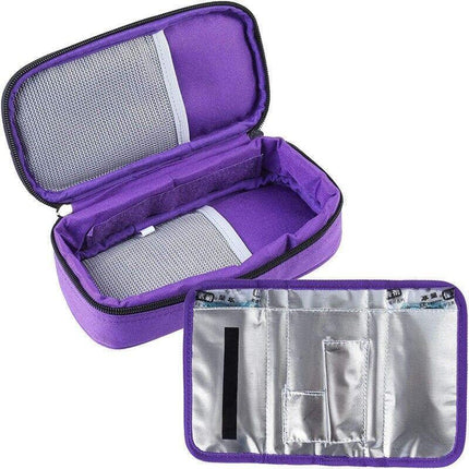 Insulin Pen Case Pouch Cooler Travel Diabetic Pocket Cooling Bag Mall - Blue