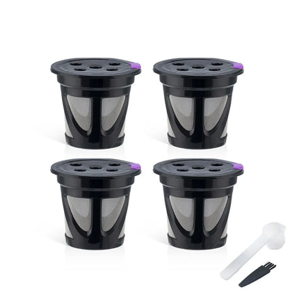 Coffee Capsule K-cup Basic Model Recyclable Reusable Coffee Pods For Home Office - Black