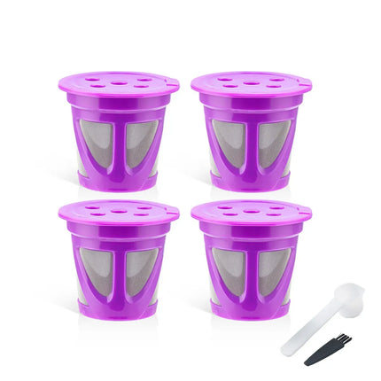 Coffee Capsule K-cup Basic Model Recyclable Reusable Coffee Pods For Home Office - Purple