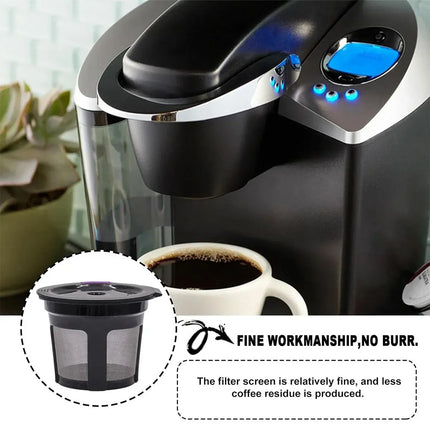Kcup Coffee Capsule Filter Basic Model Reusable Keurig Coffee Shell For Makers - Black