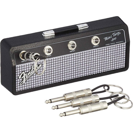 Guitar Shaped Wall Mounted Key Holder Decorative Storage Rack Home Organiser