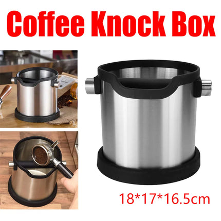 304 Stainless Steel Coffee Knock Box for Semi-Automatic Espresso Machine
