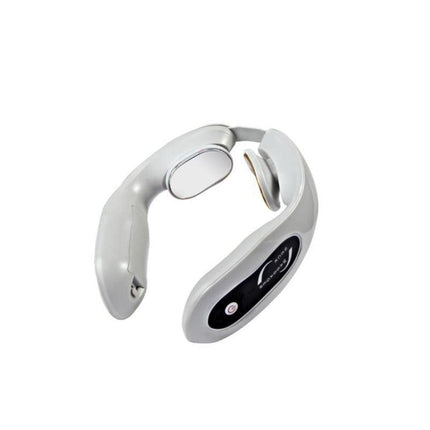 Portable Neck and Shoulder Massager with Heat and Pulse Function - Upgraded Blue