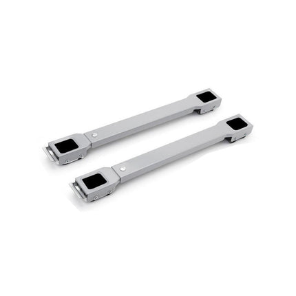 2pcs Adjustable Refrigerator Washing Machine Base Stand Movable Support Shelf - Grooved
