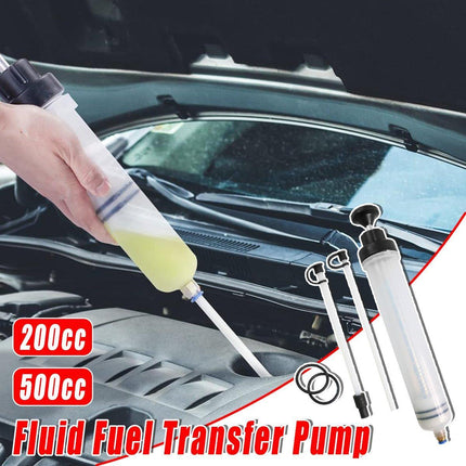 Manual Needle and Barrel Suction Oil Change Tool Pump for Brake Oil Filler - 500cc