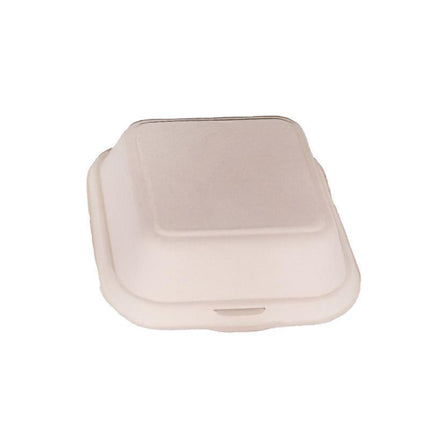 100X Disposable Eco-Friendly Bento Box Fruit Salad Hamburger Cake Packaging Box - Packing-White-4inches-100pcs
