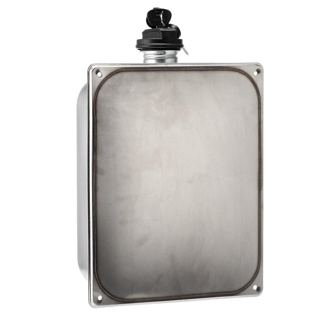 7L Air Diesel Heater Fuel Tank Oil With Lock Stainless Steel For Car Truck
