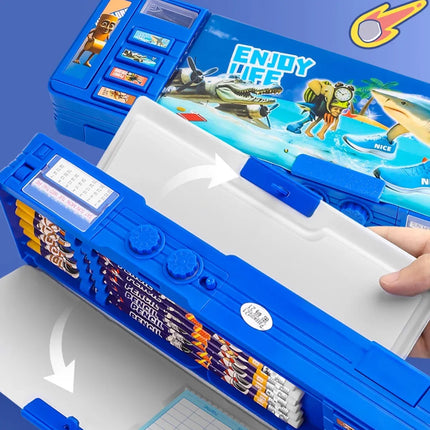 Astronaut Multifunctional Pencil Case for Stationery School Supplies Organiser