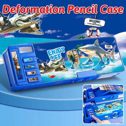 Astronaut Multifunctional Pencil Case for Stationery School Supplies Organiser