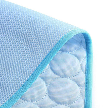 Pet Cool Gel Mat Dog Cat Bed Non-Toxic Breathable Summer Pad 5 Sizes Dog Pad - XL(100*70cm)