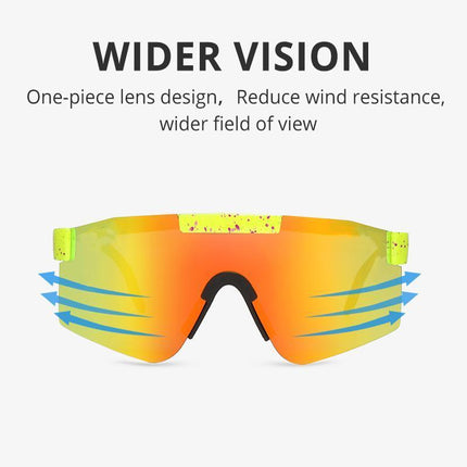 Cycling Sunglasses Goggles Bicycle Outdoor Sports Unisex Glasses Men Eyewear - C26