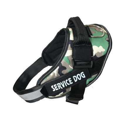 Adjustable Dog Vest Harness for Small Medium Dogs Comfortable No Pull Design - Black-XL