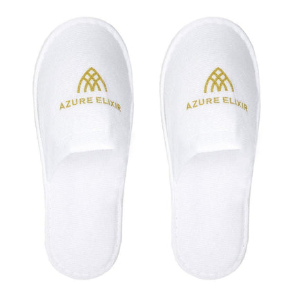 30 Pairs Hotel Guesthouse Hospitality Slippers for Household Comfort and Use - Blue