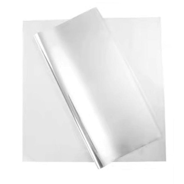 100X Clear Cellophane Wrap Rolls - 4 Sizes for Gifts & Bouquets - 100PCS-60*60CM