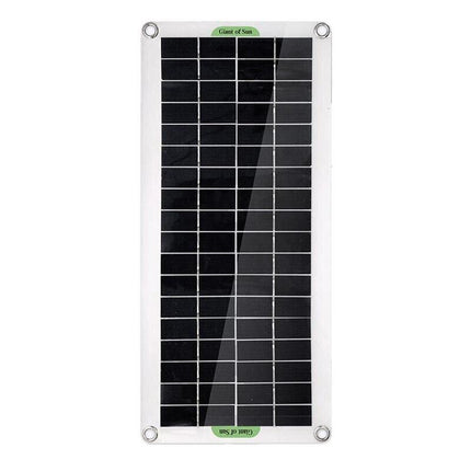 30W Usb Solar Panel Kit Battery Charger Controller Caravan Boat Outdoor Camping