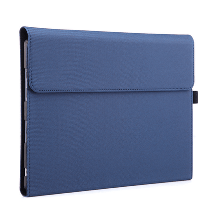 Premium Leather Case Cover Protector For Microsoft Surface Pro 8 - Light Grey