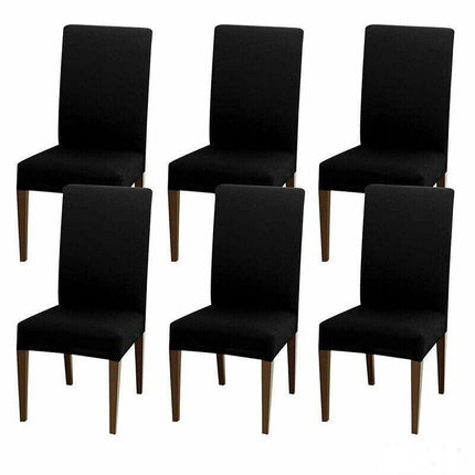 6X Stretch Chair Cover Seat Covers Spandex Washable Banquet Wedding Party Decora - Lake Blue
