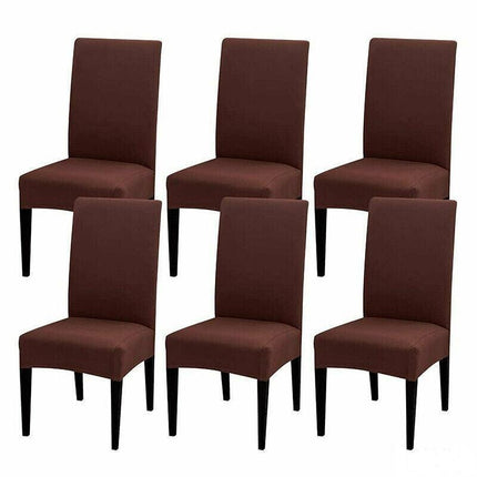 6X Stretch Chair Cover Seat Covers Spandex Washable Banquet Wedding Party Decora - Lake Blue