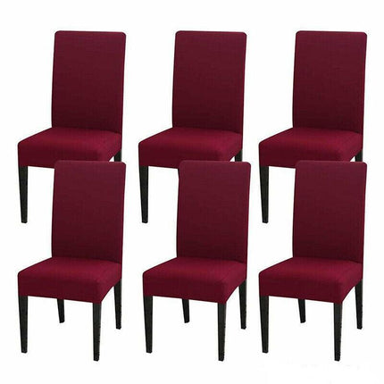 6X Stretch Chair Cover Seat Covers Spandex Washable Banquet Wedding Party Decora - Lake Blue