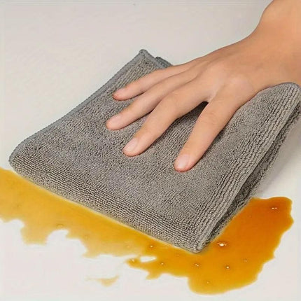 50pcs Microfibre Cleaning Cloths Household Car Dusting Wipes Reusable Soft Towel