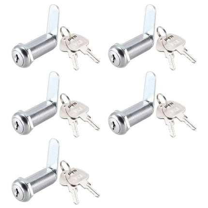 1/5/10pcs File Cabinet Drawer Milk Box Swivel Lock Small Round Security Lock - 16mm-10PCS