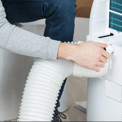 Portable Air Conditioner Exhaust Hose 13/15cm Extendable Vent Pipe PP Steel Wire - 2m x 13cm
