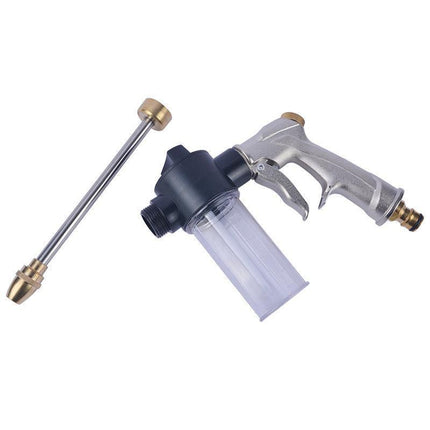 High Pressure Car Wash Foam Sprayer Water Washer Cleaner Lance Bottle Kit