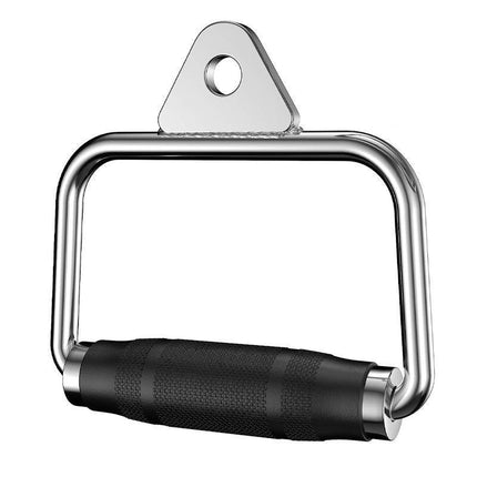 Cable Pulley Attachment Tricep Rope V Grip LAT Pull Down Gym Accessory - Close Grip Triangle
