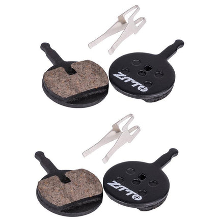 2 Pairs Mtb Disc Brake Pads Semi-Metallic Resin Model Ms-01B - Ms-04B