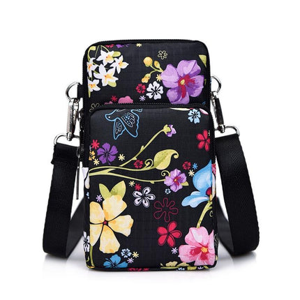 Animal Park Mini Crossbody Phone Wallet With Arm Band - Square Dot