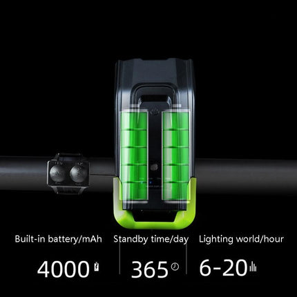 3-In-1 Wireless Bike Light Set Blue Upgrade