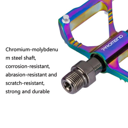 Colourful Aluminum Alloy Bike Pedals With 3 Bearings