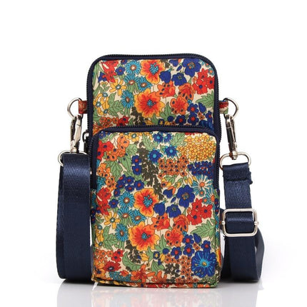 Animal Park Mini Crossbody Phone Wallet With Arm Band - Pink Holiday
