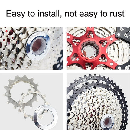 Lightweight 9-Speed 46T Mtb Cassette Flywheel Silver