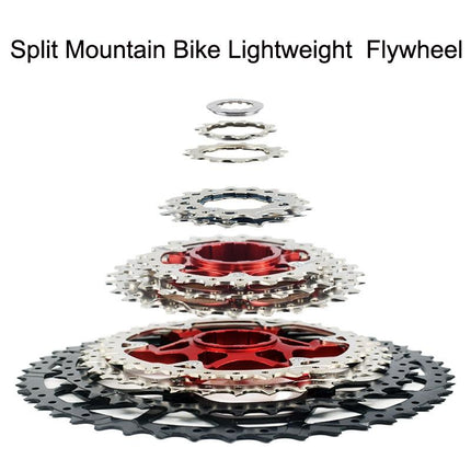 Lightweight 10-Speed 50T Mountain Bike Cassette Black