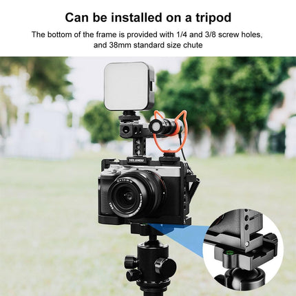 Video Camera Cage With Handle for Sony Alpha 7C