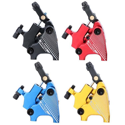 Flat Mount Road Calipers Dual Brakes Pair - Red