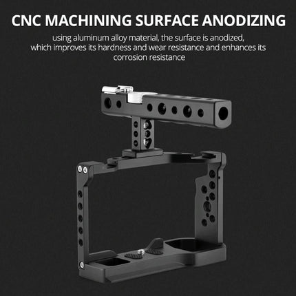 Video Cage Stabilizer Kit With Handle for Sony Alpha 7C